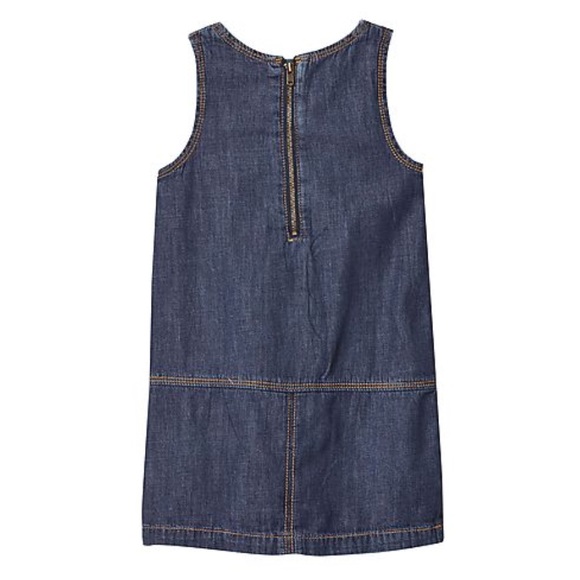 Gap kids denim jumper dress - Picture 2 of 7